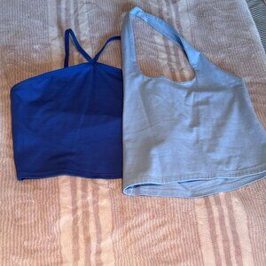 💙🩵Two Blue Tank Tops - Gap & Cotton On🩵💙